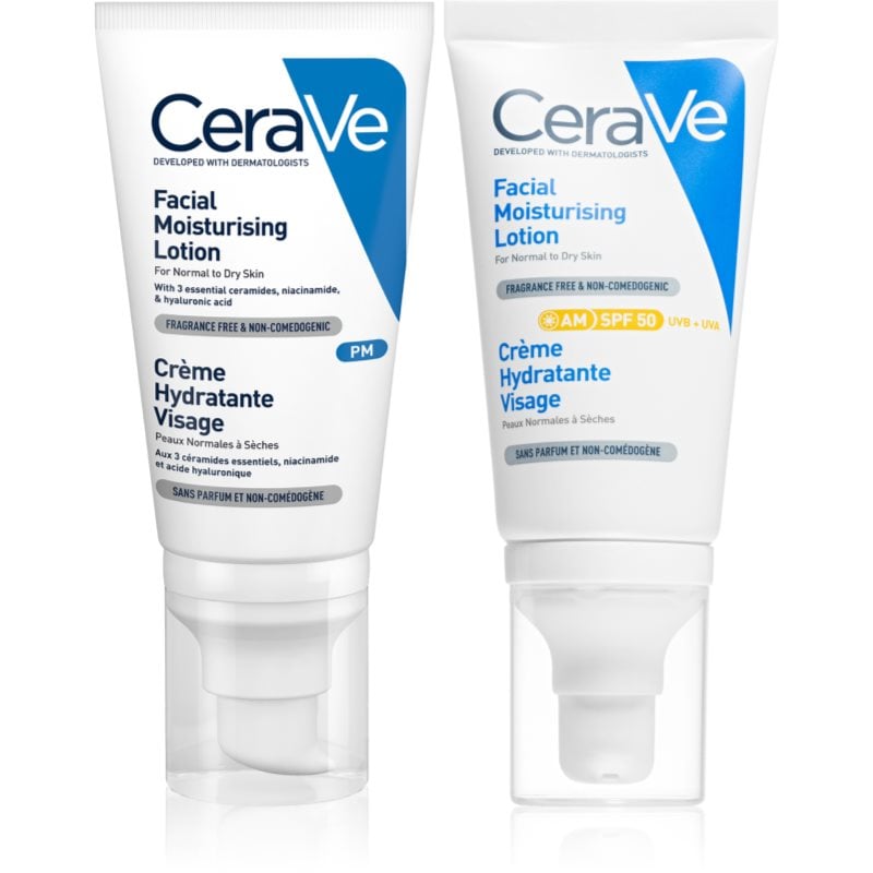 CeraVe Moisturizers Facial Moisturising Lotion комплект за интензивна хидратация