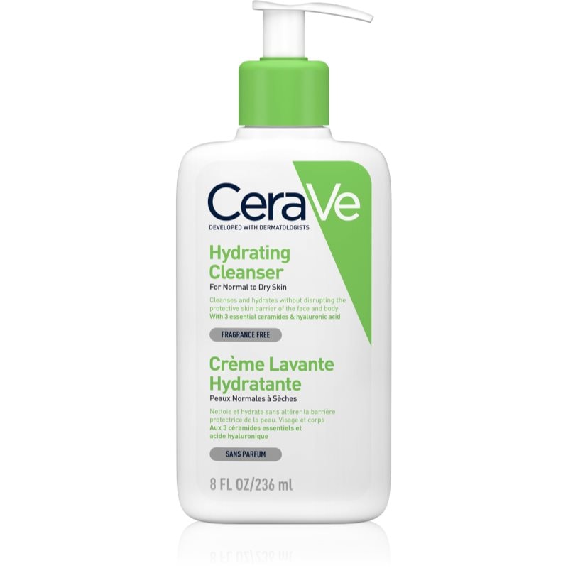 CeraVe CeraVe Cleansers Hydrating Cleanser почистваща емулсия с хидратиращ ефект - Унисекс парфюм 236мл - Сравни цени от 1 магазин с безплатна доставка
