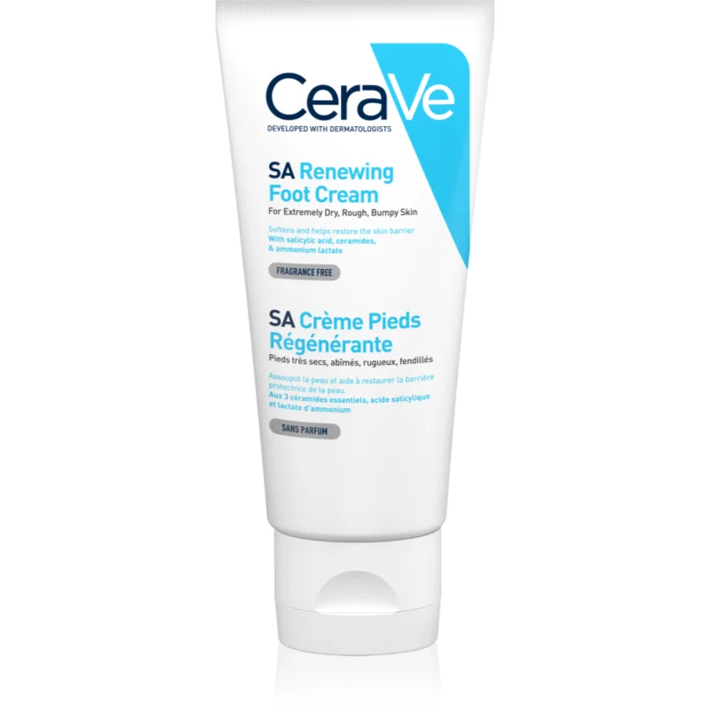 CeraVe SA възстановяващ крем за крака - Грижа за тяло - Сравни цени от 1 магазин с безплатна доставка