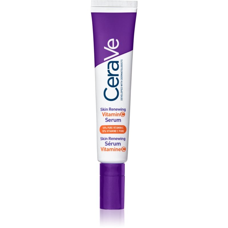 CeraVe Skin Renewing Vitamin C Serum озаряващ серум с витамин С възстановяващ кожната бариера - Грижа за лице - Сравни цени от 2 магазина с безплатна доставка