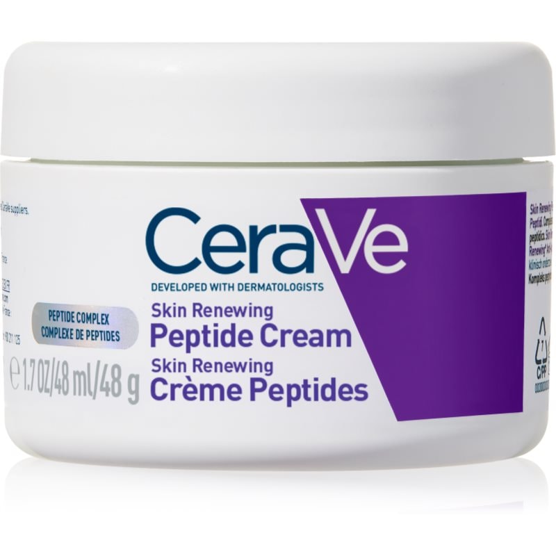 CeraVe Skin Renewing Peptide Night Cream регенериращ нощен крем за въстановяване плътността на кожата - Грижа за лице - Сравни цени от 1 магазин с безплатна доставка