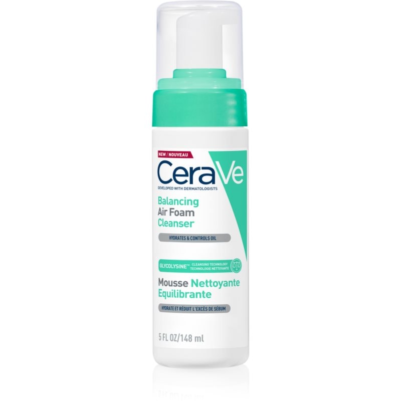CeraVe CeraVe Cleansers Balancing Air Foam Cleanser почистваща пяна за нормална към смесена кожа - Унисекс парфюм 148мл - Сравни цени от 1 магазин с безплатна доставка