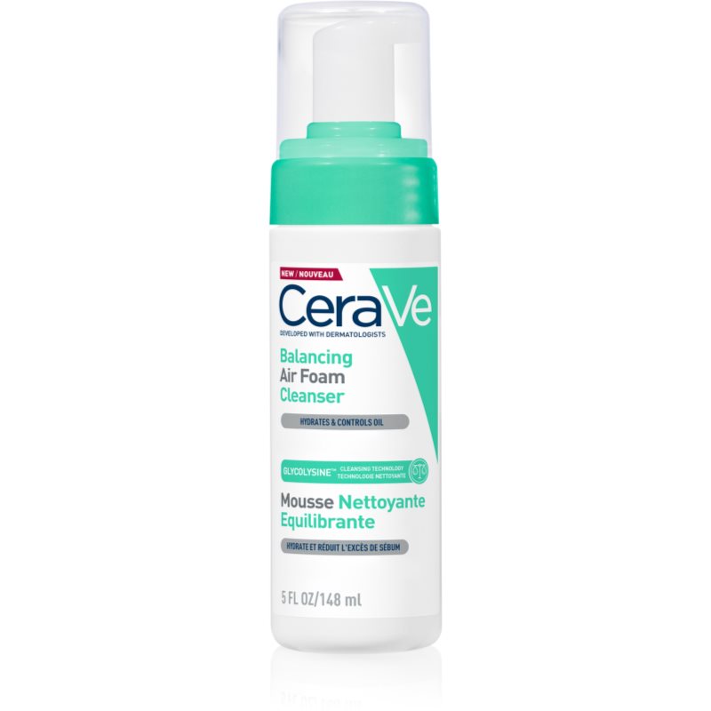 CeraVe Cleansers Balancing Air Foam Cleanser почистваща пяна за нормална към смесена кожа - Грижа за лице - Сравни цени от 1 магазин с безплатна доставка