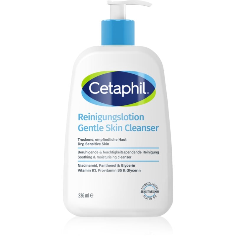 Cetaphil Gentle Skin Cleanser почистващо мляко за чувствителна и суха кожа - Грижа за лице - Сравни цени от 1 магазин с безплатна доставка