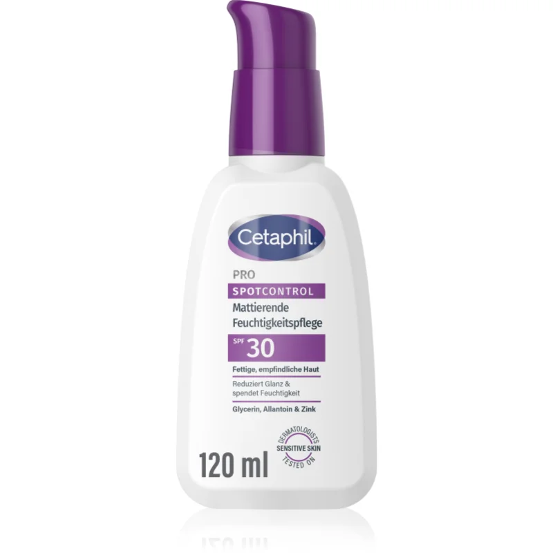 Cetaphil PRO SpotControl Oil Control хидратиращ матиращ крем SPF 30