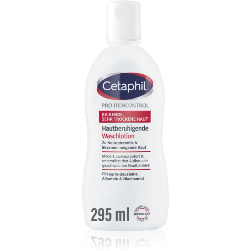 Cetaphil Pro ItchControl Body Wash душ гел за суха и раздразнена кожа