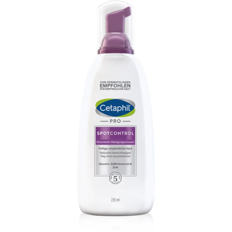 Cetaphil PRO SpotControl Oil Remowing Foam Wash почистваща пяна за мазна и проблемна кожа - Грижа за лице - Сравни цени от 1 магазин с безплатна доставка