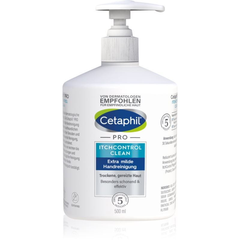 Cetaphil Pro ItchControl Clean нежен течен сапун за ръце