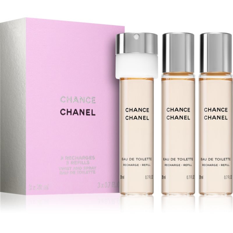 Chanel Chanel Chance за жени 3 x EDT - Дамски парфюм 20мл - Сравни цени от 1 магазин с безплатна доставка