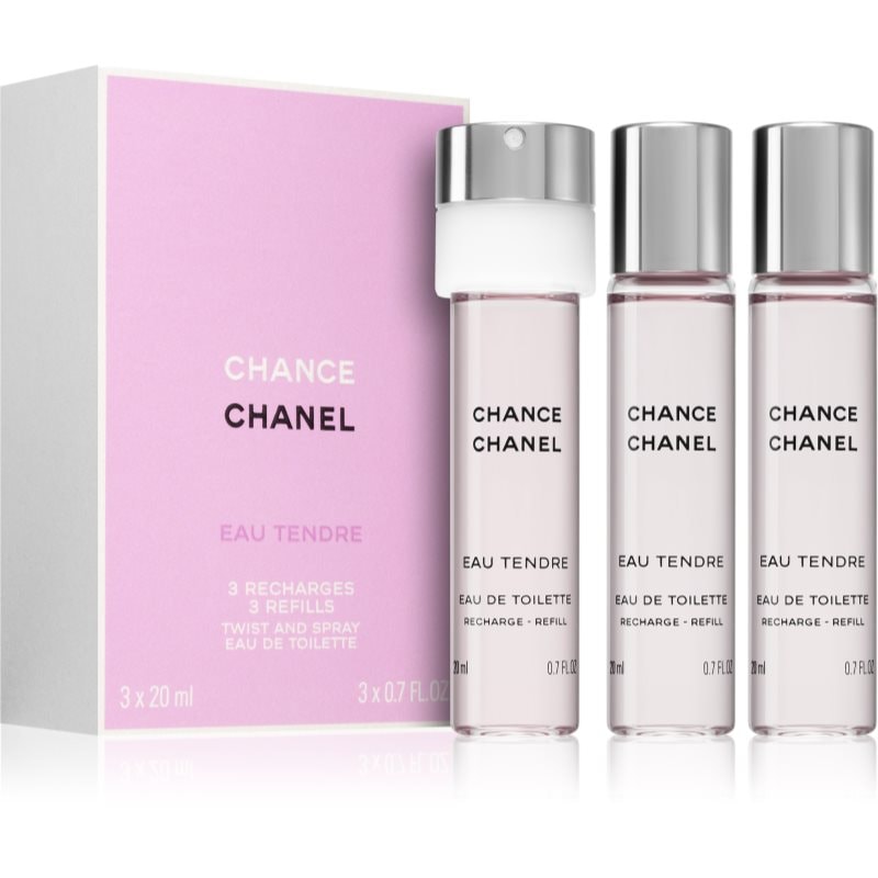 Chanel Chanel Chance Eau Tendre за жени 3x EDT - Дамски парфюм 20мл - Сравни цени от 1 магазин с безплатна доставка