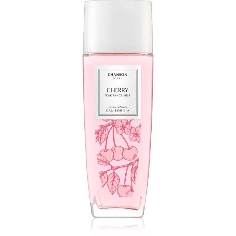 Chanson Chanson d'Eau Les Eaux Du Monde Cherry спрей за тяло за жени