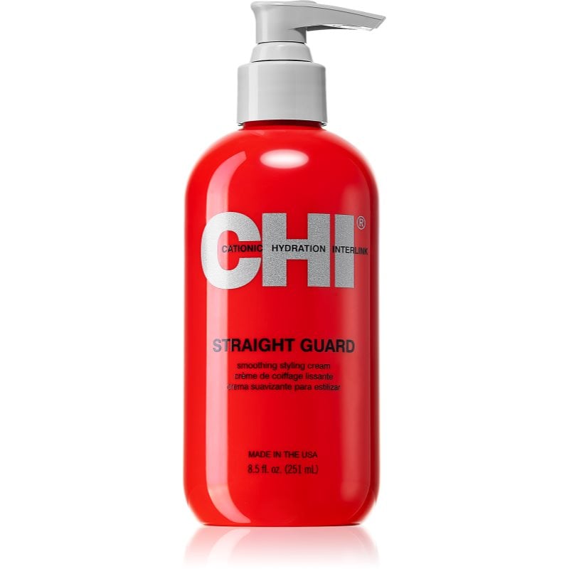 CHI Straight Guard изглаждащ крем За коса