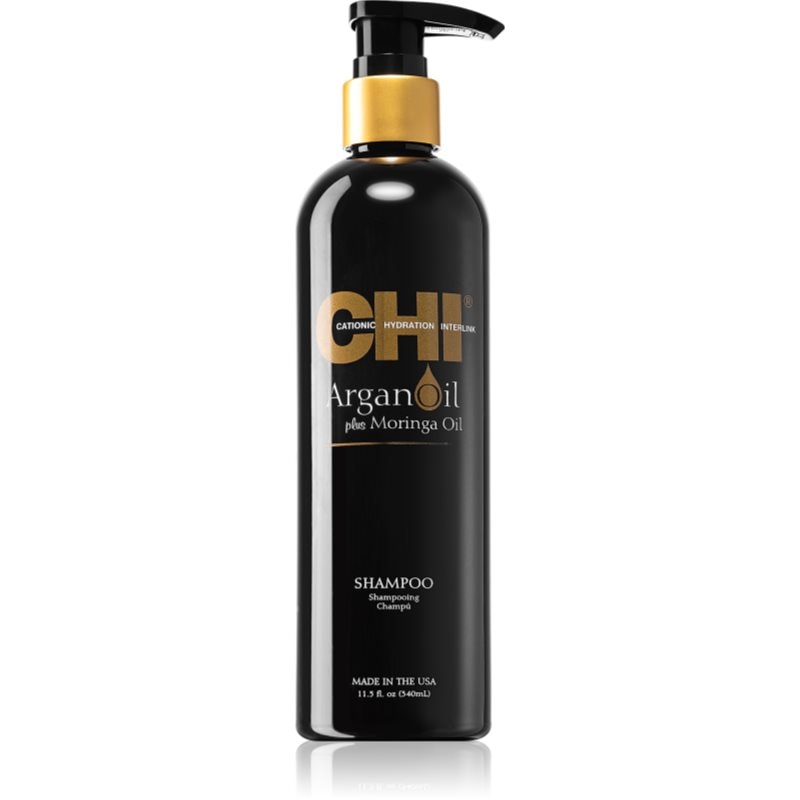 CHI CHI Argan Oil Shampoo подхранващ шампоан за суха и увредена коса - Унисекс парфюм 340мл - Сравни цени от 1 магазин с безплатна доставка