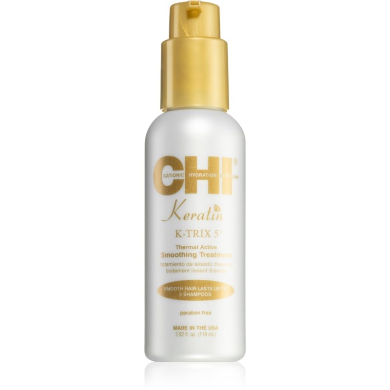CHI Keratin K-Trix 5 термоактивна изглаждаща грижа - Грижа за коса - Сравни цени от 1 магазин с безплатна доставка