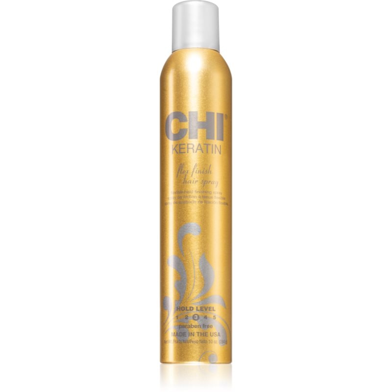 CHI Keratin Flex Finish лак за коса с кератин - Грижа за коса - Сравни цени от 1 магазин с безплатна доставка