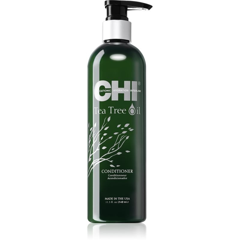 CHI Tea Tree Oil Conditioner освежаващ балсам за мазна коса и мазен скалп