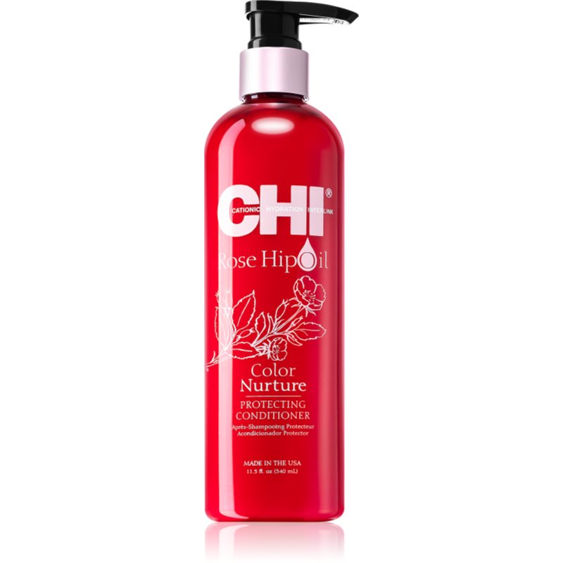 CHI CHI Rose Hip Oil Conditioner балсам за боядисана коса - Унисекс парфюм 340мл - Сравни цени от 1 магазин с безплатна доставка