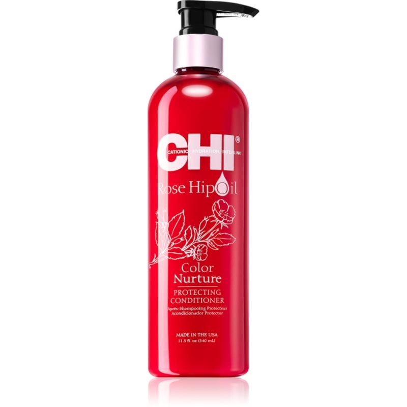 CHI Rose Hip Oil Conditioner балсам за боядисана коса - Грижа за коса - Сравни цени от 1 магазин с безплатна доставка