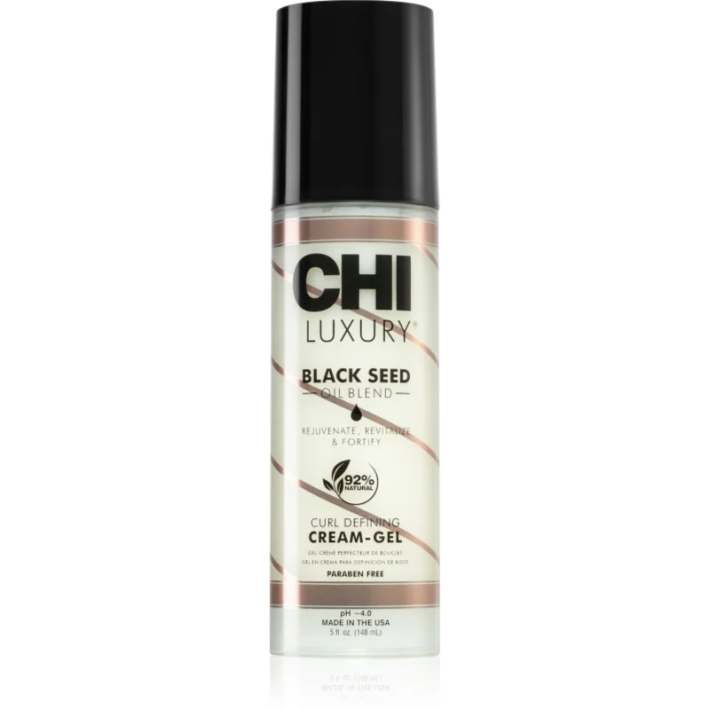 CHI Luxury Black Seed Oil Curl Defining Cream Gel крем-гел за оформяне на къдрици - Грижа за коса - Сравни цени от 1 магазин с безплатна доставка