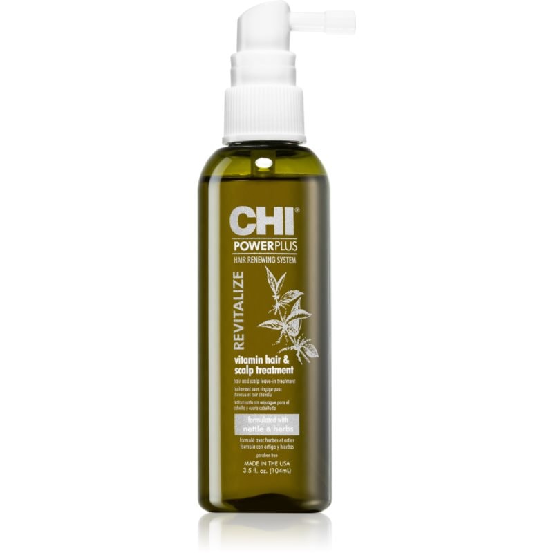 CHI Power Plus Revitalize укрепваща грижа без отмиване за коса и скалп - Грижа за коса - Сравни цени от 1 магазин с безплатна доставка