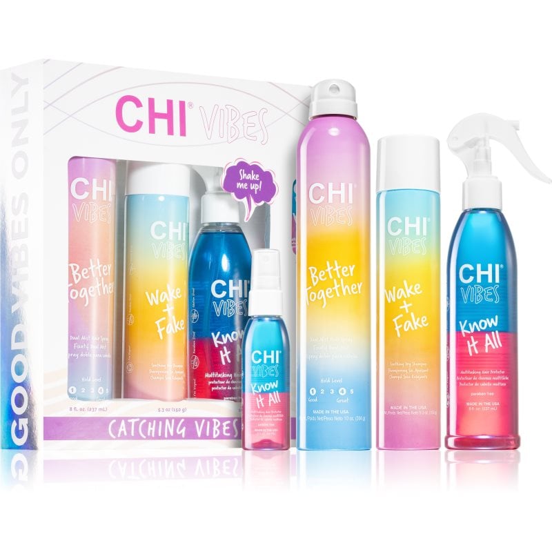 CHI Vibes Catching Vibes Kit подаръчен комплект за постигане на съвършен вид на косата