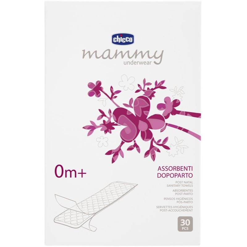 Chicco Mammy Post Natal Sanitary Towels дамски превръзки за след раждане