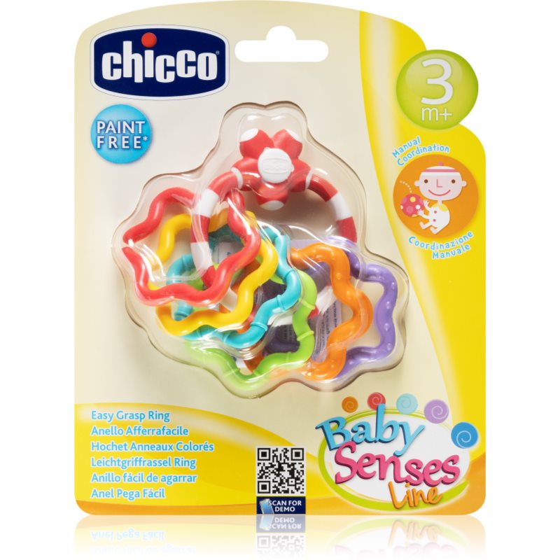 Chicco Baby Senses гризалка 3m+ Stars - За деца - Сравни цени от 1 магазин с безплатна доставка