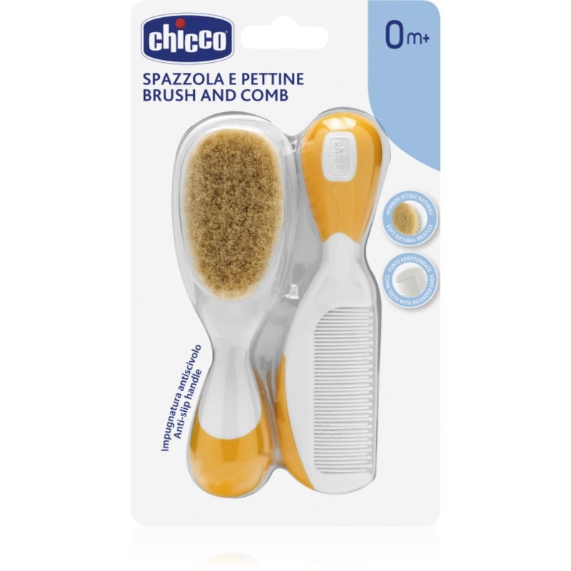Chicco Baby Moments комплект За коса 0 m+ Orange - За деца - Сравни цени от 1 магазин с безплатна доставка