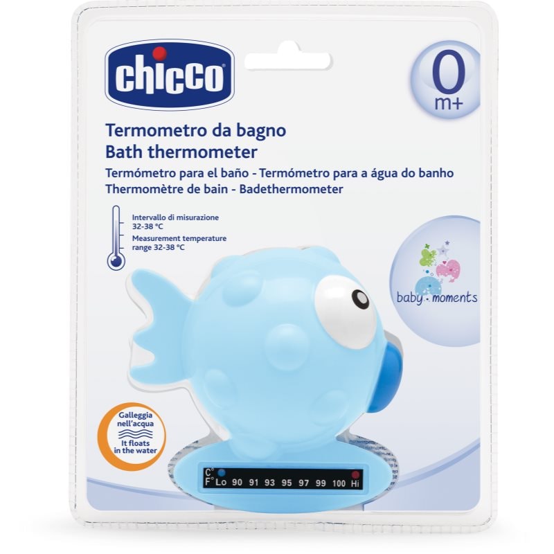 Chicco Baby Moments термометър за вана Blue - За деца - Сравни цени от 1 магазин с безплатна доставка