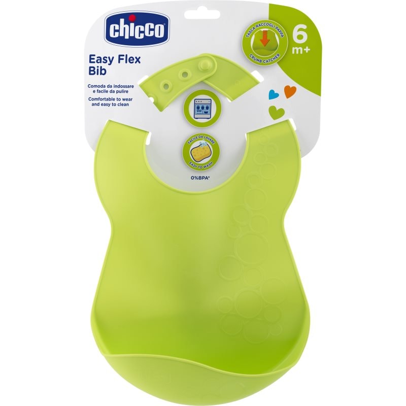 Chicco Bibs лигавник 6m+ Green - За деца - Сравни цени от 1 магазин с безплатна доставка
