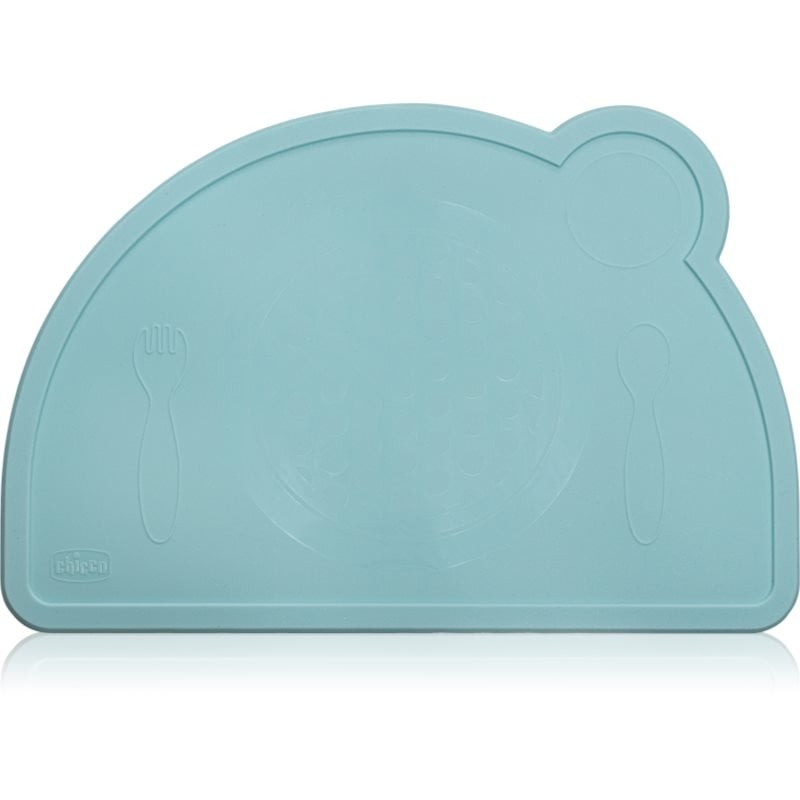Chicco Placemat силиконови подложки за хранене Blue-green 18m+