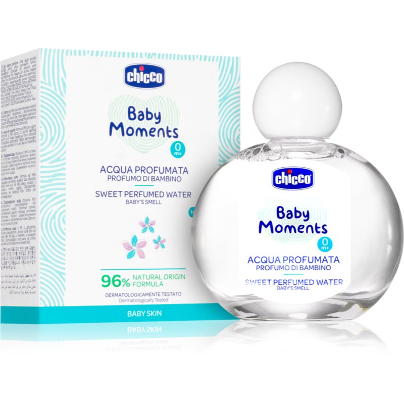 Chicco Baby Moments Sweet Perfumed Water парфюмна вода за деца от раждането им - Грижа за тяло - Сравни цени от 1 магазин с безплатна доставка