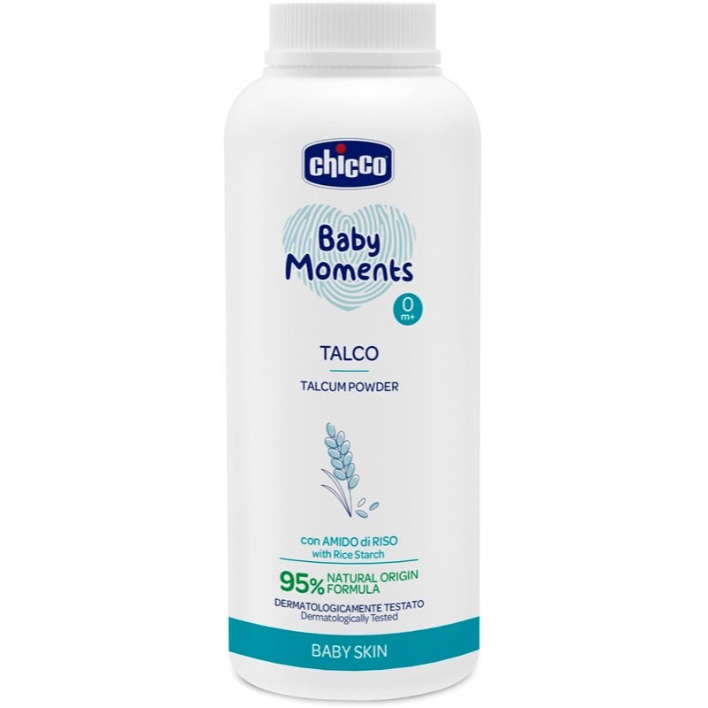 Chicco Baby Moments Talcum Powder бебешка пудра