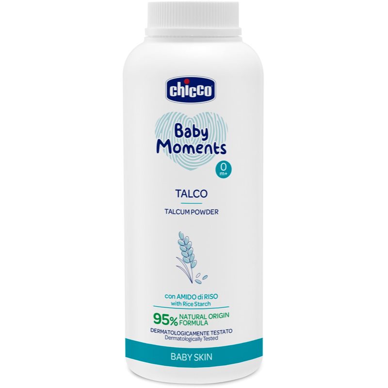 Chicco Baby Moments Talcum Powder бебешка пудра - За деца - Сравни цени от 1 магазин с безплатна доставка