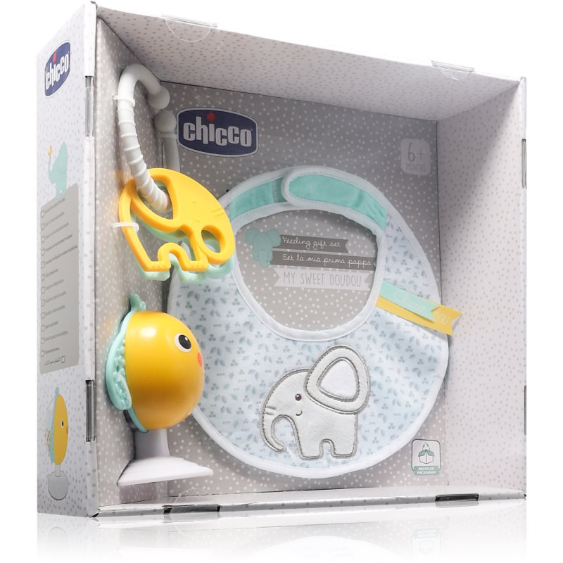 Chicco Chicco Feeding Gift Set My Sweet Doudou подаръчен комплект 6m+ - Унисекс парфюм - Сравни цени от 1 магазин с безплатна доставка