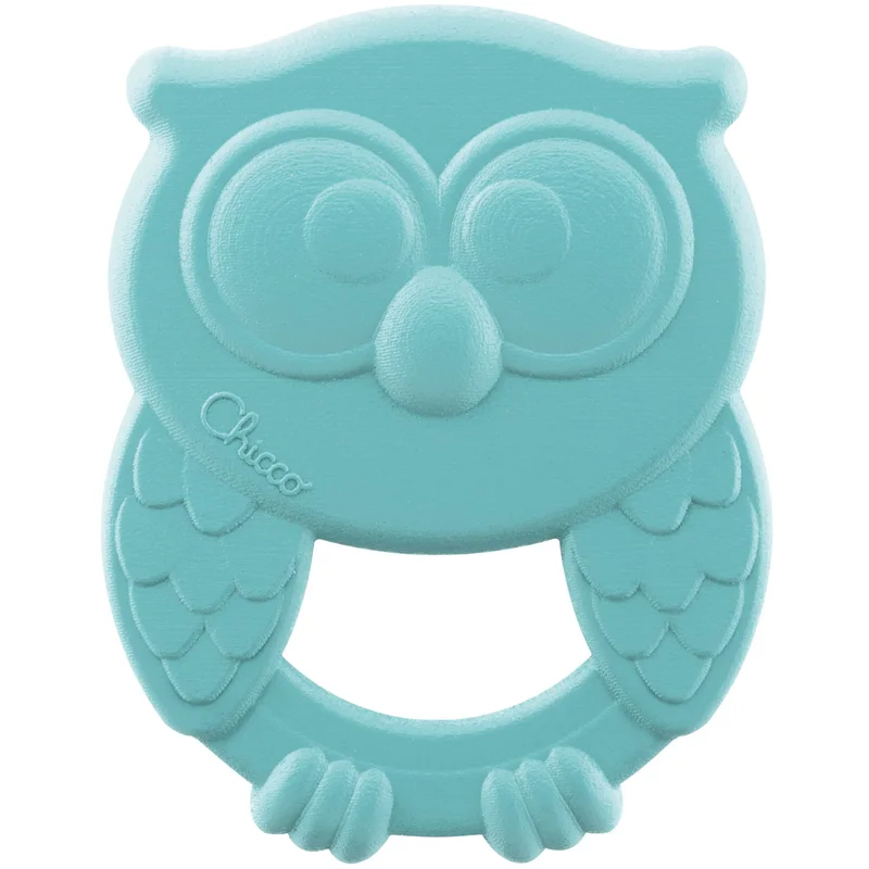 Chicco Eco+ Owly Teether гризалка Blue 3 m+ - За деца - Сравни цени от 1 магазин с безплатна доставка