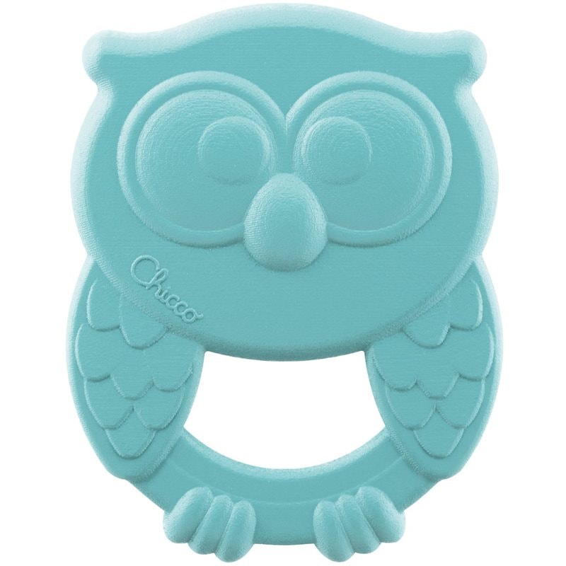 Chicco Eco+ Owly Teether гризалка Blue 3 m+ - За деца - Сравни цени от 1 магазин с безплатна доставка