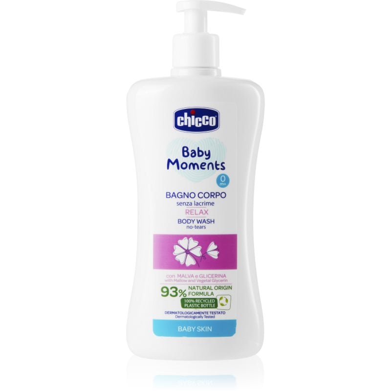Chicco Baby Moments Relax шампоан за цялото тяло 0 m+