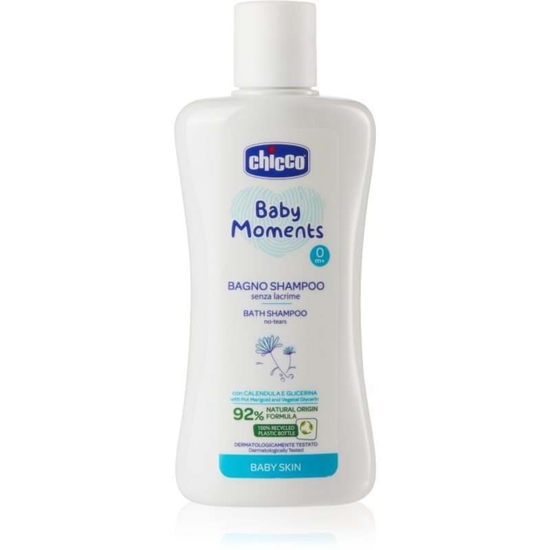 Chicco Baby Moments Bath Shampoo шампоан за цялото тяло за деца от раждането им - Грижа за тяло - Сравни цени от 1 магазин с безплатна доставка