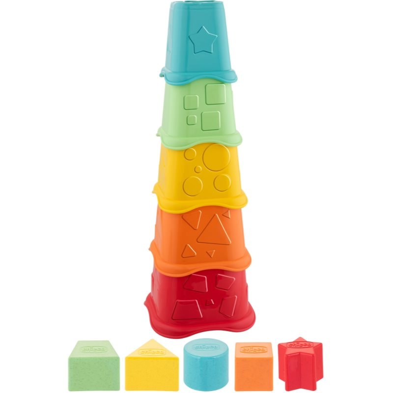 Chicco Eco+ 2in1 Stacking Cups чашки за редене 6-36 m - За деца - Сравни цени от 1 магазин с безплатна доставка