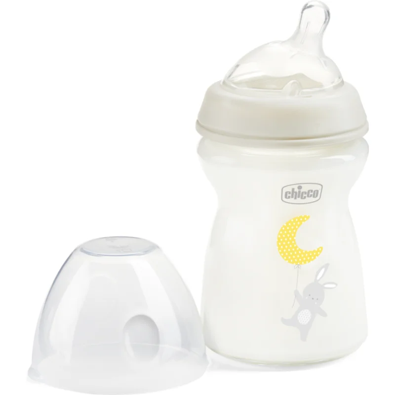 Chicco Natural Feeling Glass Neutral II бебешко шише 0m+ - За деца - Сравни цени от 1 магазин с безплатна доставка