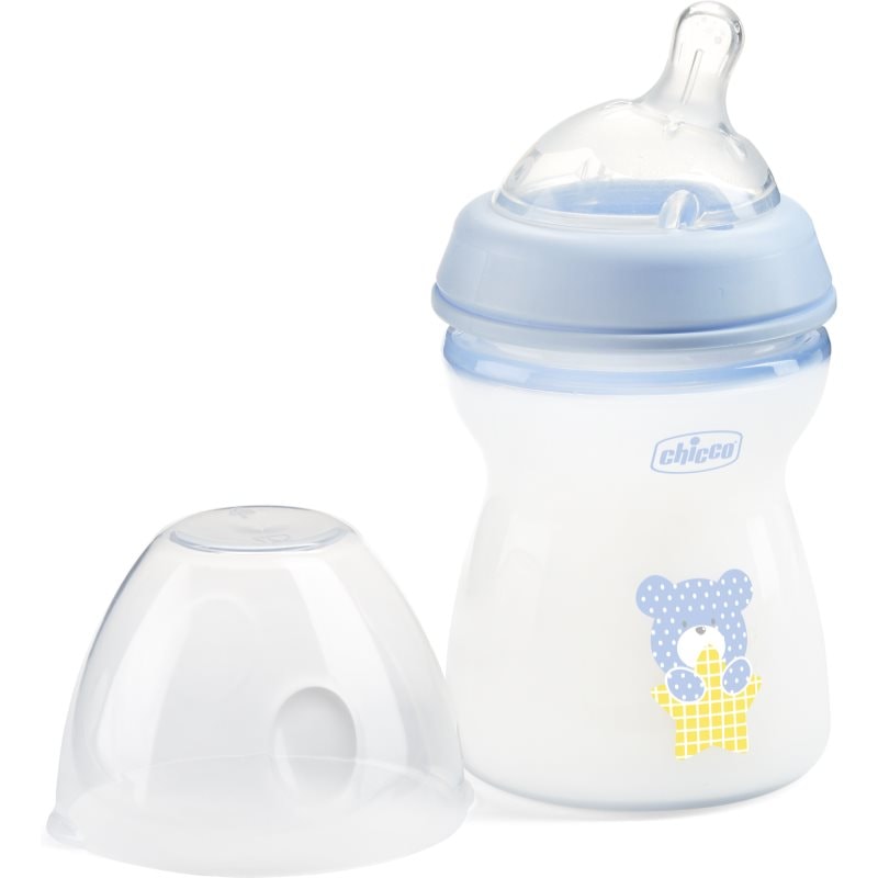 Chicco Natural Feeling Boy бебешко шише 2m+ - За деца - Сравни цени от 1 магазин с безплатна доставка