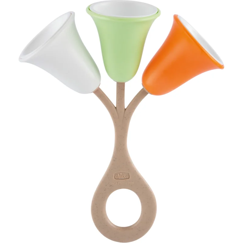 Chicco Eco+ Tulip Rattle дрънкалка 3 m+ - За деца - Сравни цени от 1 магазин с безплатна доставка