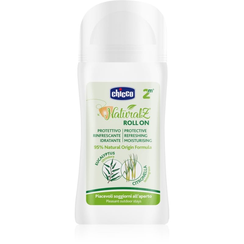 Chicco NaturalZ Protective & Refreshing Roll-on рол-он против комари 2 m+
