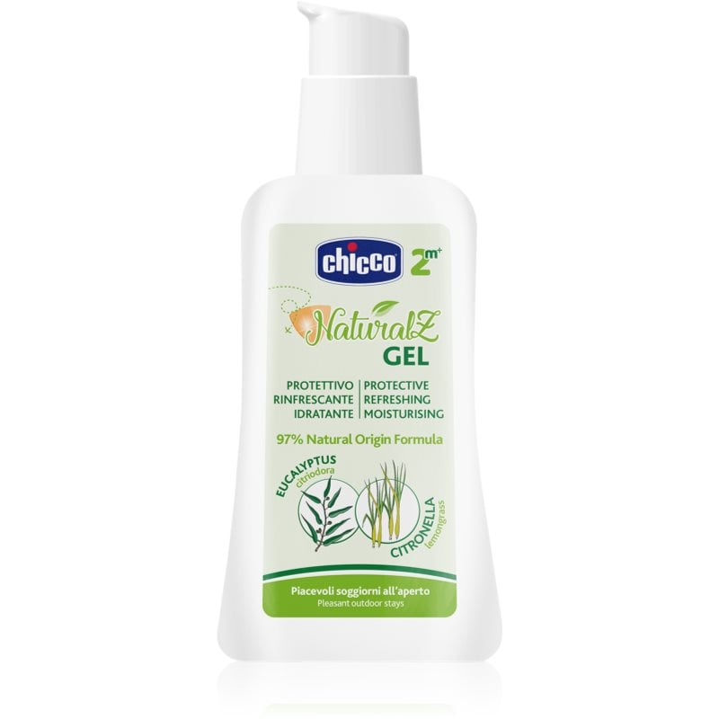 Chicco NaturalZ Protective & Refreshing Gel защитен гел против комари 2 m+