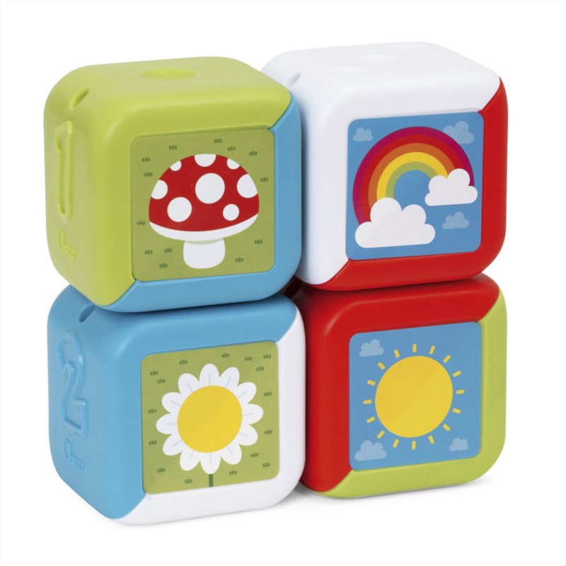 Chicco Multiacivity Cubes 2 in 1 кубчета 2 в 1 10m+ - За деца - Сравни цени от 1 магазин с безплатна доставка