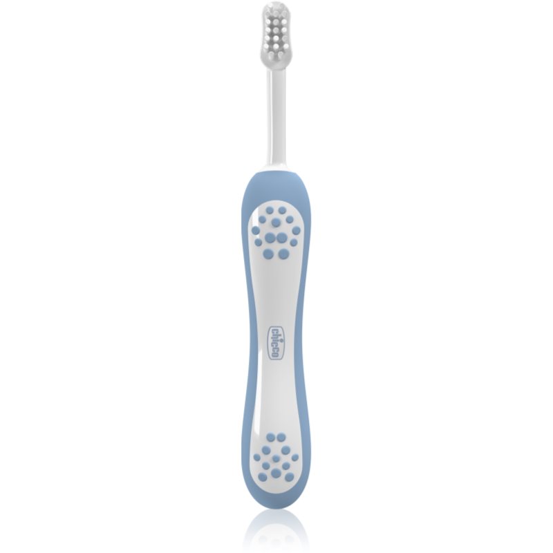 Chicco Chicco Toothbrush 6-36m четка за зъби за деца Indigo 1 бр. - Унисекс парфюм - Сравни цени от 1 магазин с безплатна доставка