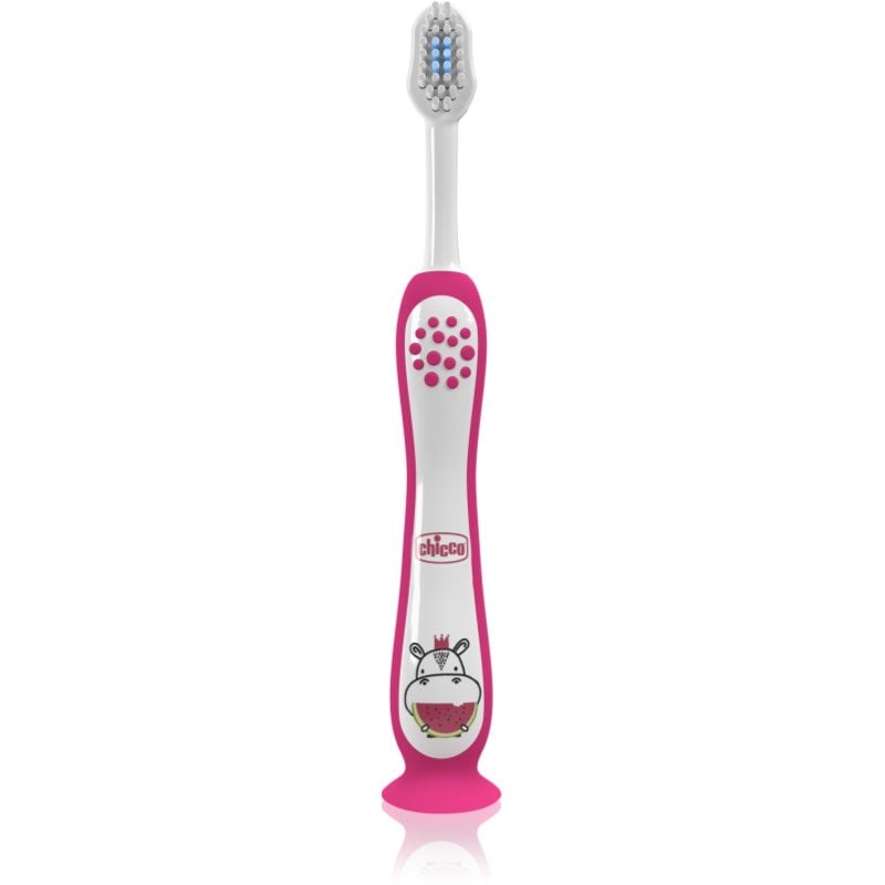 Chicco Toothbrush 3-6y+ четка за зъби за деца Hippo