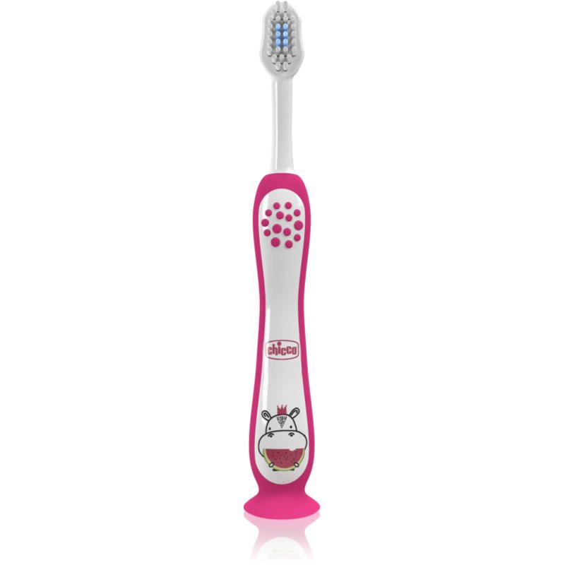 Chicco Toothbrush 3-6y+ четка за зъби за деца Hippo - Грижа за зъбите - Сравни цени от 1 магазин с безплатна доставка