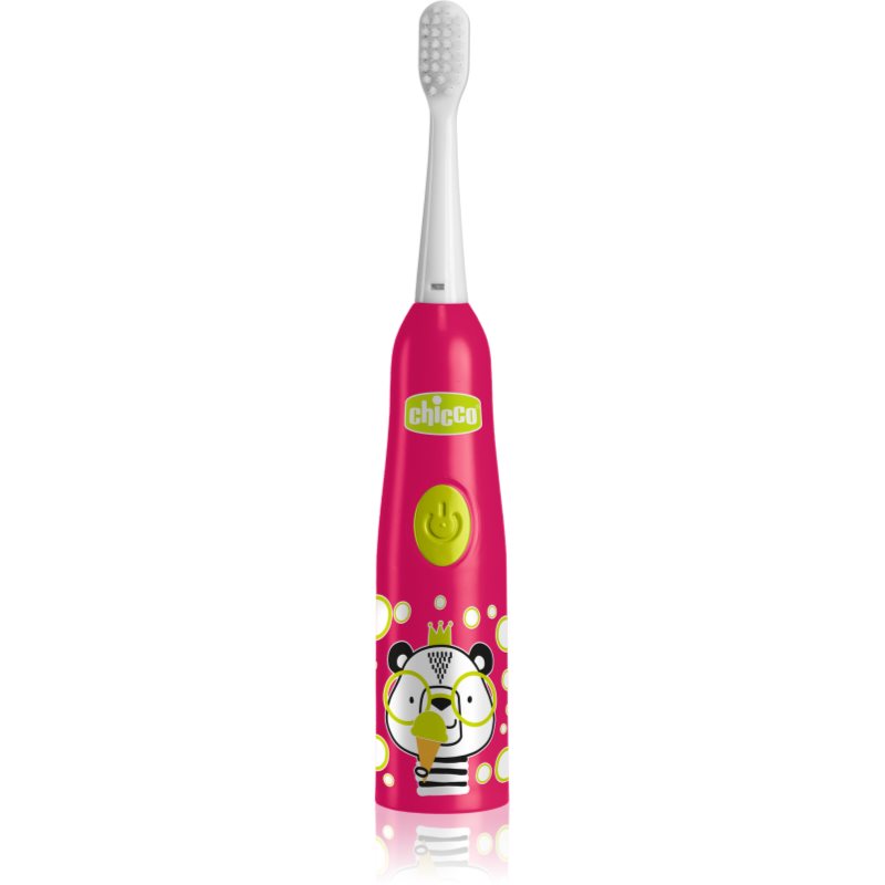 Chicco Electric Toothbrush 3y+ детска електрическа четка за зъби със сменяеми батерии Panda - Електроуред - Сравни цени от 1 магазин с безплатна доставка